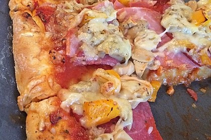 Marinas Pizzateig mit Backpulver 29
