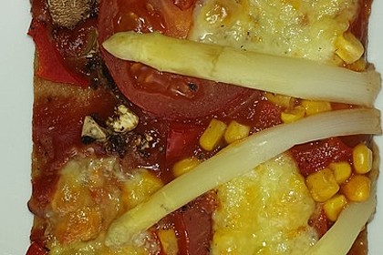 Marinas Pizzateig mit Backpulver 25