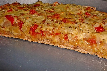 Marinas Pizzateig mit Backpulver 3