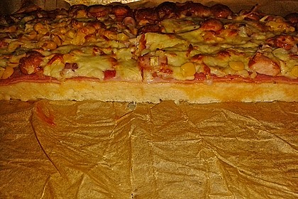 Marinas Pizzateig mit Backpulver 30