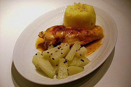 Kohlrabigem&uuml;se in Butter