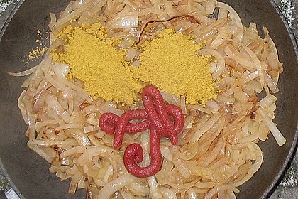 Curry - Zwiebel - Sauce 1