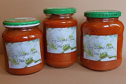Curry - Zwiebel - Sauce 3