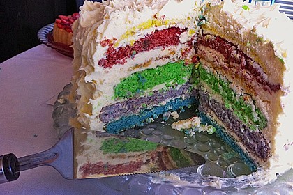 Regenbogentorte 5