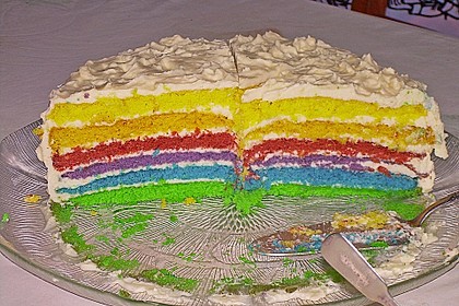 Regenbogentorte 10