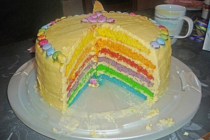 Regenbogentorte 11