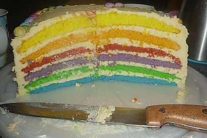 Regenbogentorte 12
