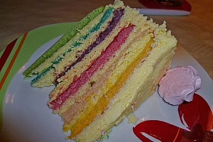 Regenbogentorte 16