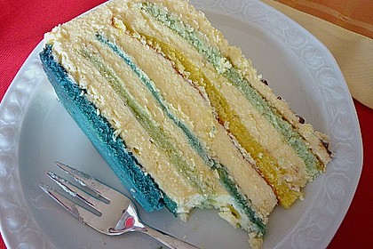 Regenbogentorte 28