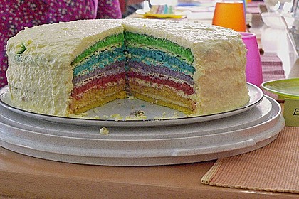 Regenbogentorte 33