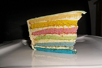 Regenbogentorte 34