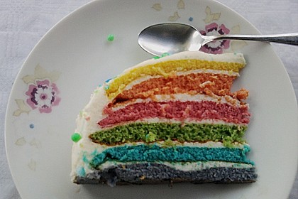 Regenbogentorte 37