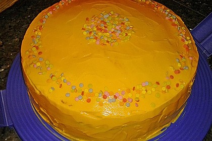 Regenbogentorte 45