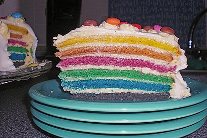 Regenbogentorte 49