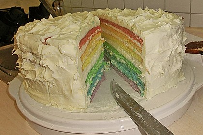 Regenbogentorte 52