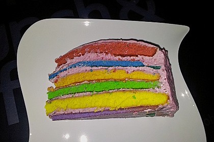 Regenbogentorte 56