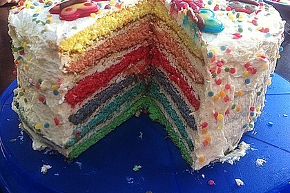 Regenbogentorte 67