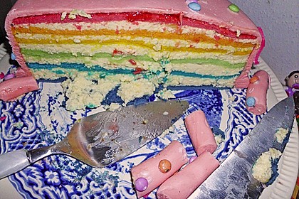 Regenbogentorte 71