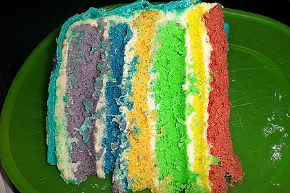 Regenbogentorte 82