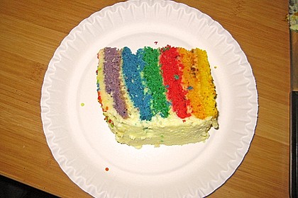Regenbogentorte 86