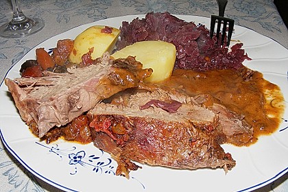 Rehkeule aus dem G&auml;nsebr&auml;ter nach Veras Art