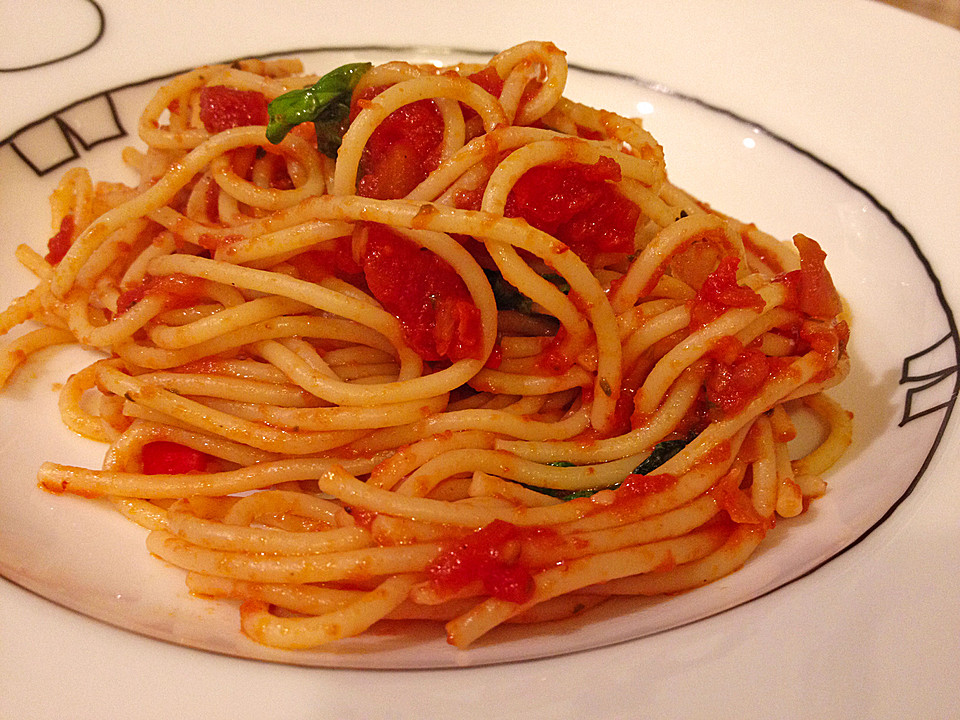 Spaghetti arrabiata rezept