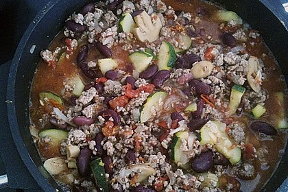 Bohnen Bolognese