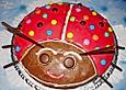 Kindertorte "Marienk&auml;fer"