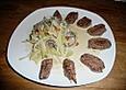 Lammfilet mit Kohlrabi - Pilz - Gem&uuml;se