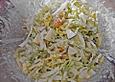 Chinakohlsalat mit &Auml;pfeln und Mandarinen