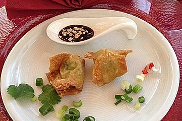 Asiatische Teigtaschen