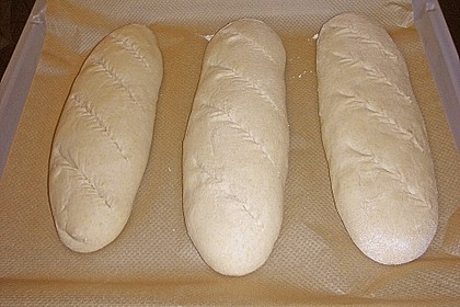 Sauerteig  -  Baguette mit Maisgrie&szlig; 5