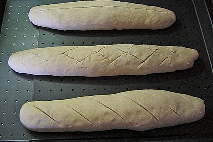 Sauerteig  -  Baguette mit Maisgrie&szlig; 6