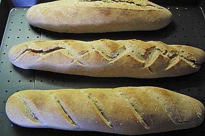 Sauerteig  -  Baguette mit Maisgrie&szlig; 7