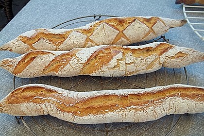 Sauerteig  -  Baguette mit Maisgrie&szlig; 14