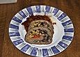 Hackbraten gerollt - die F&uuml;llung machts
