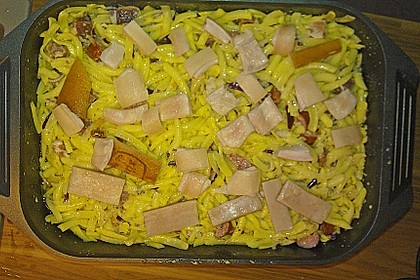 Kowelenzer D&uuml;ppekuchen mit Apfelmus
