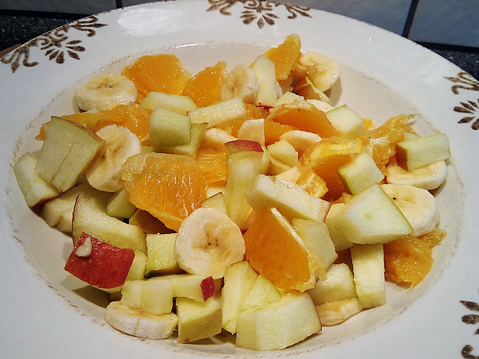 Apfel banane orange obstsalat Rezepte | Chefkoch.de