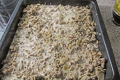 Flammkuchen, aber sehr deftig 1