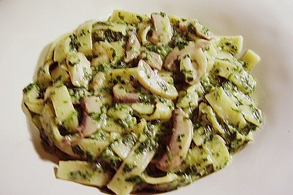 Emilys Tagliatelle in Champignon - Spinat - So&szlig;e