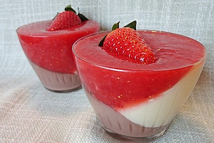Erdbeer - Schoko - Vanille - Dessert 1