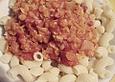 Nudeln mit Speck - Linsen
