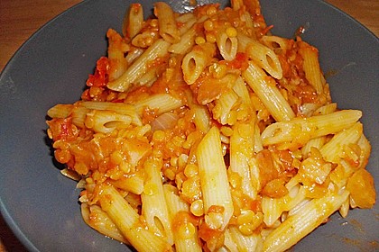 Nudeln mit Speck - Linsen 1