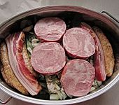 Gr&uuml;nkohl mit Pinkel (Bild)