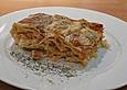 Lasagne mit Sauerkraut und Lachs