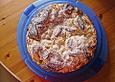 Pfirsich - Quark - Rosenkuchen