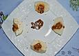 Nashi - Birne mit Dulce de Leche