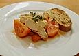 H&auml;hnchenfilet auf Tomatengem&uuml;se