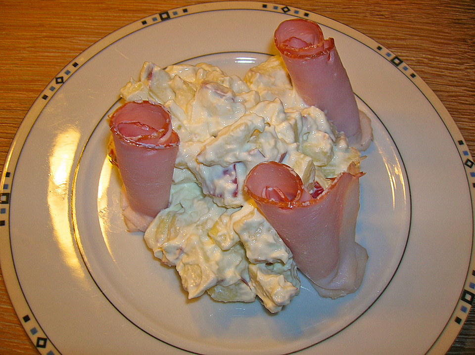 Apfelsalat mit Schinken (Rezept mit Bild) von kuga | Chefkoch.de