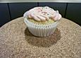 Vegane Vanilla Cupcakes mit Himbeer - Frosting